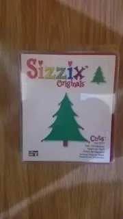 Sizzix Christmas Tree 38-0177 Scrapbooking Die Cut Craft New Xmas