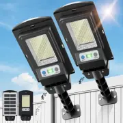 Solar Street Lights Outdoor, 20000LM Waterproof Motion Sensor Powered Solar L...