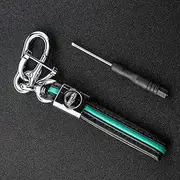 GERRIT Leather TPU Car Key Cover Case Bag Shell Key Chain Holder, for Toyota Camry Prado CHR for Prius Corolla RAV 4