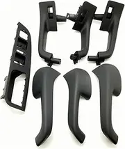 Rear Passenger Inner Door Grip for VW for Golf 5 GTI MK5 for Jetta MK5 1999-2012 Car Interior Door Handle Grab Cover Set(7pcs)