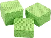 HONMEET 1080pcs Wipe Cotton Pad Bunny Coffee Cup Irregular Buckles Storage Straps Slings Saucer Measuring Cup key Electric Drill Angle Grinder Dough Spatula Dresser Green Plastic