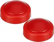 Uxcell Red Tap Battery Powered Touch Sensor LED Lamp Push Night Light Wireless Stick-on 3.9 Inch Colored 2pcs for Closet Cabinet Bedroom Storage Shed Hallway Stair Camping
