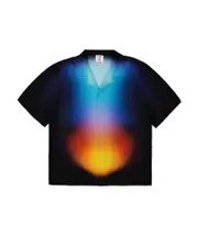 Casablanca Gradient Detailed Short Sleeved Shirt S,XL,L,M,XXL Blue