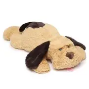 Giant Stuffed Puppy Dog Big Plush Extra Large Stuffed Animals 31 inches Brown