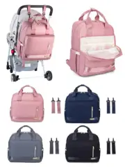 Nappy Diaper Bag Waterproof Large Capacity Travel Backpack Nursing Bags with Str