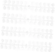 VALICLUD Nail Tips Chart Display Board 5 Sets 24 Tips/board Nail Plates for Nail Art Practice Salon Display