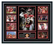 PATRICK MAHOMES KANSAS CITY CHIEFS SIGNED LIMITED EDITION FRAMED MEMORABILIA