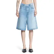 [AGOLDE] AGOLDE WOMAN BLUE SHORTS Blue
