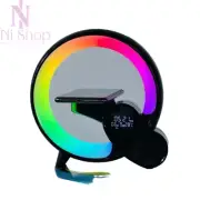 Q-Shape 4 in1 Multifunction Wireless Charger Stand Speaker Fast Charging Station