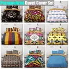 Tribal Totem Fish Scale Pattern Geometric figure Ethnic Duvet Quilt Cover Set