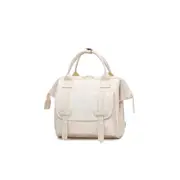 ANYMOM Mommy Diaper Bag Beige Color Backpack Waterproof Handbag Fashion Mommy Shoulder Bag