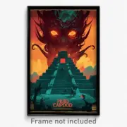 Mexican Movie Poster - Pure Corridor (Mexico Psychedelic Art Retro Film Print)