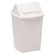 Sabco 30L Swing Top Tidy Bin - White