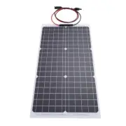 Solar Panel Kit 30W Monocrystalline Solar Panel Power Station for Outdoor