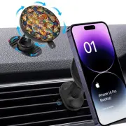 for MagSafe Car Mount, 360° rotatable Mag car Dashboard Phone Holder, car air...