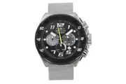 Invicta Racing Chronograph GMT Stainless Steel Grey Dial Quartz 47203 Men's Watch