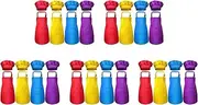 40-Piece Children's Apron and Chef Hat Set, Adjustable, with 2-Pocket Kitchen Apron Apron
