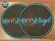Only Vinyl Dj Slipmats sl1200's mk5 m3d m5g or any turntable Technics Pioneer