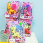 小馬寶莉 獨角獸 LITTLE PONY 軟膠玩具 搪膠安全材質 彩虹小馬 寶寶玩具(中號)