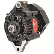 Powermaster 8182 Mini Denso 75amp Race Alternator Black