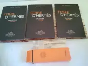 Perfumes Lot x 5 Hermes Samples Vials Cards Men's Perfume Fragrance