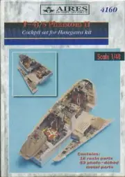 ARS4160 1:48 Aires Cockpit F-4J F-4S Phantom II (HAS kit) #4160