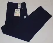 DOCKERS Men's Comfort Knit Chino Straight Fit Pants Navy 40X32 New