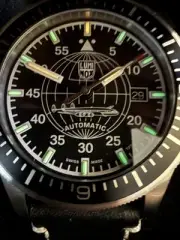 Luminox Constellation Series (9600) Automatic 42mm with Black Dial Strap