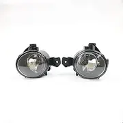 Car Front Fog Light With Halogen Bulbs 63176924655 63176924656 For BMW 1 Series E82 E87 E88 X3 E83 X5 E70