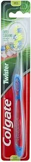 Colgate Twister Spiral Bristles Deep Cleaning Toothbrush, Medium