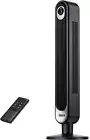 Bladeless Tower Fan with Remote, 90° Oscillation, 6 Speeds, 28dB Quiet