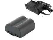 Battery + Charger for Panasonic LUMIX DMCFZ35 DMC-FZ35 DMC-FZ35K Digital Camera