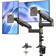 Dual Monitor Stand 17-32 Inch Gas Spring Mount Adjustable Ergonomic VESA