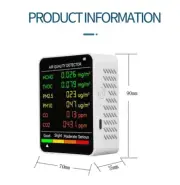Detector de Calidad del Aire PM2.5/PM10, Monitor de Calidad del Aire