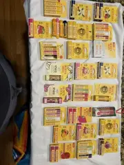 60 Piece Burt's Bees Moisturizing Mixed Lip Balm Lot ~ New & Sealed Bulk