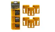 Dewalt StealthMounts Battery Mounts 20 Volts Flexvolt 6 pack Yellow