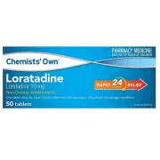 Chemists' Own Loratadine Tab X 50 (Generic for CLARATYNE)
