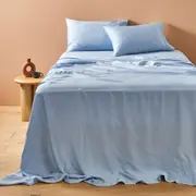 MyHouse Lyocell Sheet Set - Dusty Blue - Queen