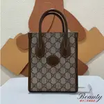 （橘子二手精品）GUCCI 古馳 GG RETRO系列 MINI/迷你 琴譜包/托特包/手提/單肩包/斜挎包671623