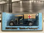 VTG 1973 matchbox models of yesteryear 1918 crossley RAF Tender NIB Y-13