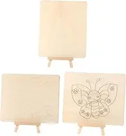 BCOATH Easel for Boys and Girls 3 Sets Blank Boys and Girls Painting Board Graffiti Blank Board Painting Toy