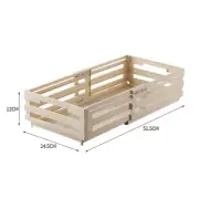Yellowish Foldable Industrial Storage Crate-Portable Outdoor Collapsible Storage