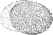 Homoyoyo 10Pcs BBQ Wire Mesh Cooling Rack Compact Outdoor Grill Grate for Cooking Baking Barbecuing Lightweight Sturdy Design for Vegetables Meat Fish Skewers More