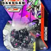 New - GRISWING - Bakugan EVOLUTIONS Figure DARKUS Black POP-OPEN BAKU-ACTION