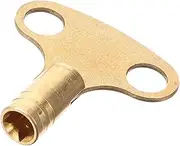 TIDTALEO Radiator Valve Key Tool Durable Metal Exhaust Valve Wrench for Plumbing Lightweight and Portable Radiator Air Bleed Key for Home Maintenance Essential Plumber Tool