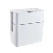Bathroom Trash Bin with Toilet Brush Automatic Packaging Garbage Bin for Kitchen