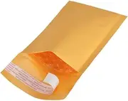 KALLORY 50 Bubble Mailers 122x178mm Padded Envelopes Self Seal Sturdy Mailer Pack