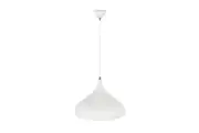 Zion Elegant Metal Dome Pendant Light Lamp - White.
