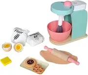 Generic Interactive Blender Set for Kids with Wooden and Kitchen Toys