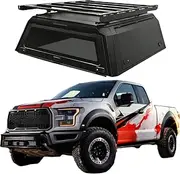 ATATNK Custom-fit Pickup Truck Topper Compatible for F150 Tundra Cap Factory Low Price Pickup Hardtop Canopy 4X4 Off-Road Ready Dodge Ram Bed Hard Top